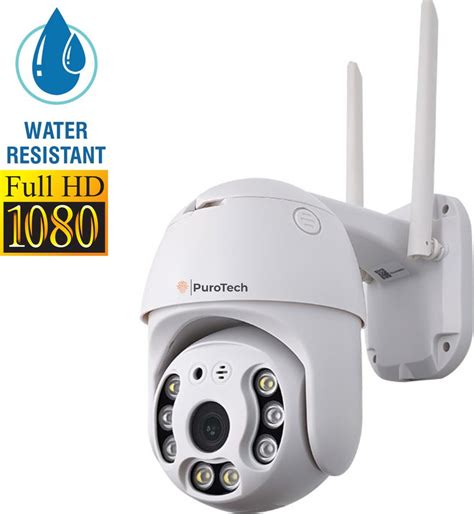 Top Honderd PuroTech Beveiligingscamera Wifi Smart Waterproof IP66