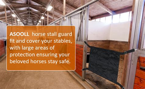 Asooll Stall Guard For Horseshorse Stall Guard With