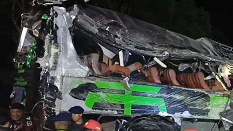 Bus Rombongan Smk Yang Kecelakaan Di Subang Sudah Tua Hingga Tak Punya