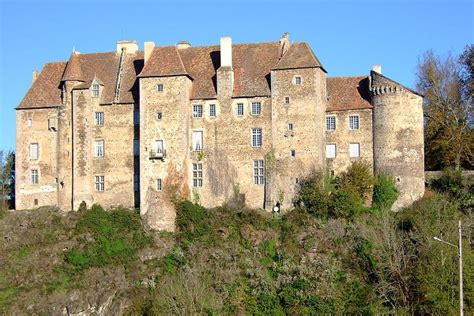 Kasteel Van Boussac Zonnig Zuid Frankrijk