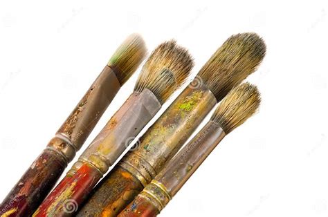 Artist Brushes stock image. Image of paint, artistic, hobby - 271847