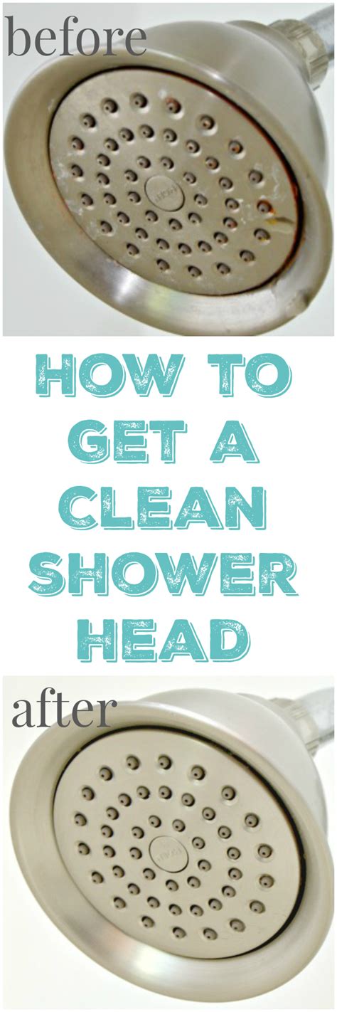 How To Get A Clean Shower Head Mom 4 Real Shower Cleaner Cleaning