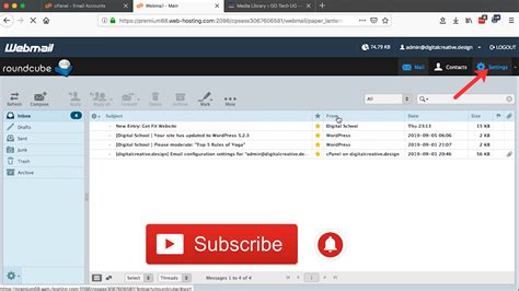 How To Add Email Signatures In Webmail Roundcube