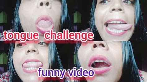 Tongue Challenge Funny Video Part Most Requested Video