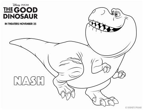 Good Dinosaur Coloring Pages Printable at GetDrawings | Free download