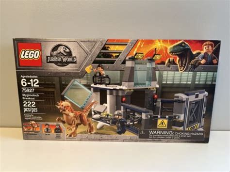 Lego Jurassic World 75927 Stygimoloch Breakout Retired Set New In Sealed Box 673419281799 Ebay