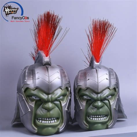 Thor Ragnarok Hulk Robert Bruce Banner Mask Cosplay Helmet Halloween