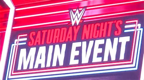 Wwe Saturday Nights Main Event Live Vlog Wwesaturdaynightsmainevent