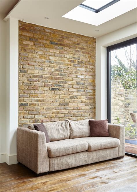 Modern Exposed Brick Wall Interior Design - Wall Design Ideas