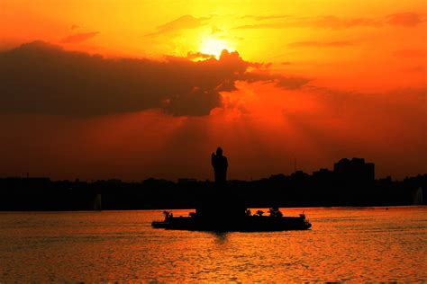 Img6700p Explored Statue Of Gautam Buddha And The Setting Flickr