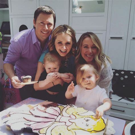 Beverley Mitchell Throws Kids B Day Party With Guest Jessica Biel