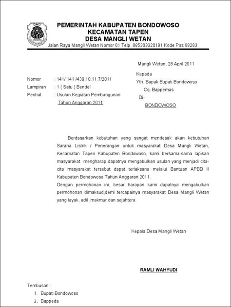 Contoh Surat Permohonan Bantuan Kelompok Tani Surat Permohonan The