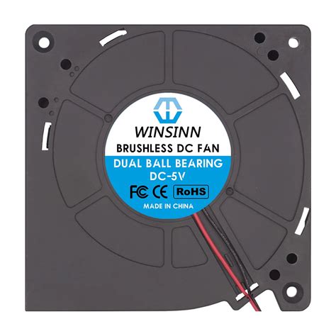 WINSINN 12035 120mm Blower Fan 5V 12V 24V Sleeve Dual Ball Bearing