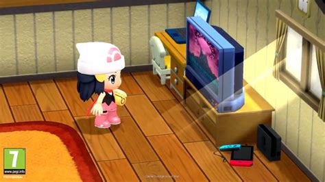 Dawn And Lucas Have Nintendo Switch In Their Bedroom Instead Of Wii In Pokémon Brilliant Diamond