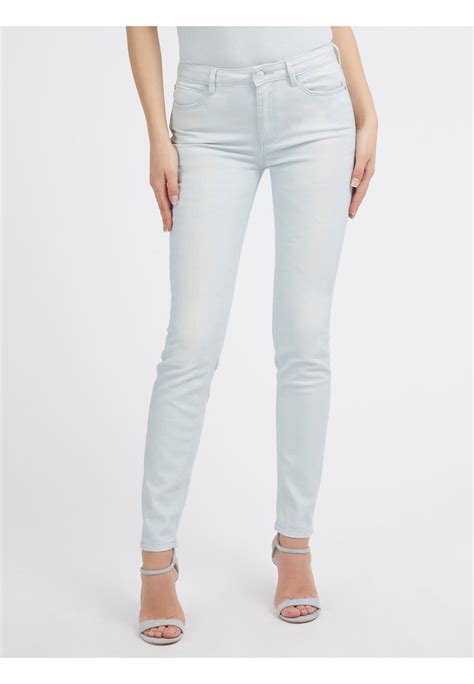 Guess Jeans Skinny Fit Himmelblau Hellblau Zalando Ch