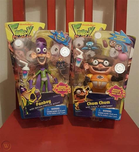 FANBOY AND CHUM CHUM NICKELODEON VIACOM INTERNATIONAL ACTION FIGURE ...