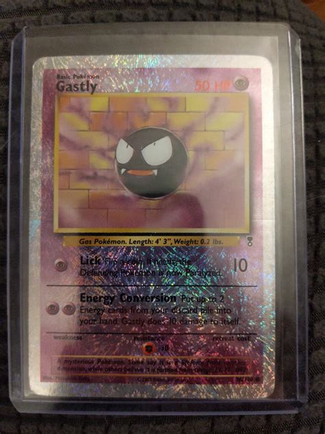 Gastly Reverse Holo Ungraded Pokemon Legendary Collection