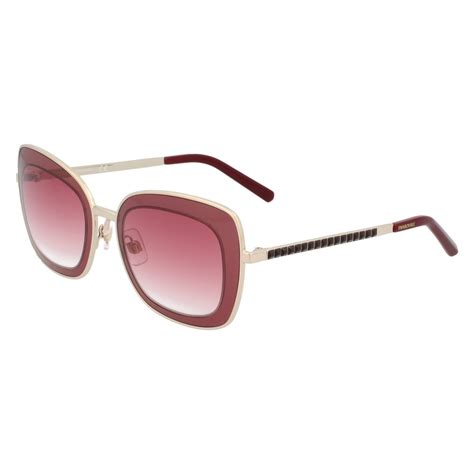 Swarovski Sunglasses Polarized Fashion Sun Glasses Swarovski Shiny Bordeaux Gradient Women