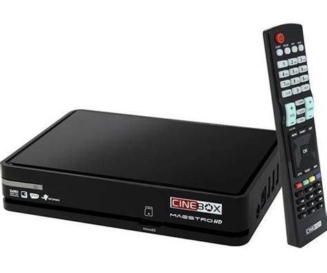 Receptor Digital Cinebox Maestro Hd Lojasparaguai Br