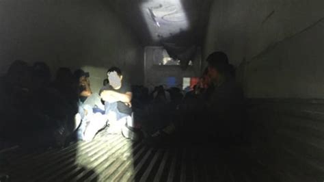 Border Patrol Finds 78 Illegal Immigrants In Refrigerated Trailer On I 35