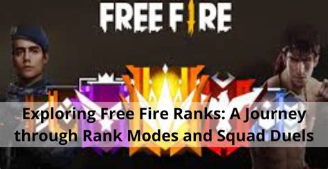 Exploring Free Fire Ranks A Journey Through Rank Modes