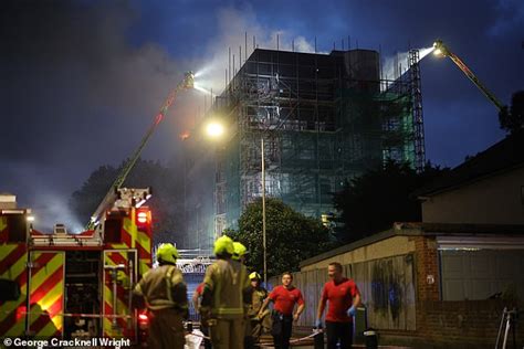 Second London Tower Block Is Ravaged By A Blaze Dozens Of Firefighters