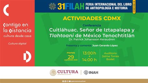 Conferencia Cuitláhuac Señor de Iztapalapa y Tlahtoani de México