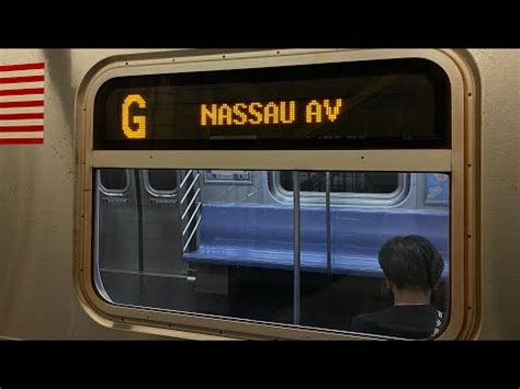 Rare R G Train To Nassau Avenue Announcements Youtube