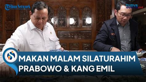 GERINDRA Bocorkan Isi Pertemuan Prabowo Subianto Ridwan Kamil Di