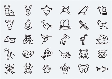 150 Animal Vector Icons (Ai)