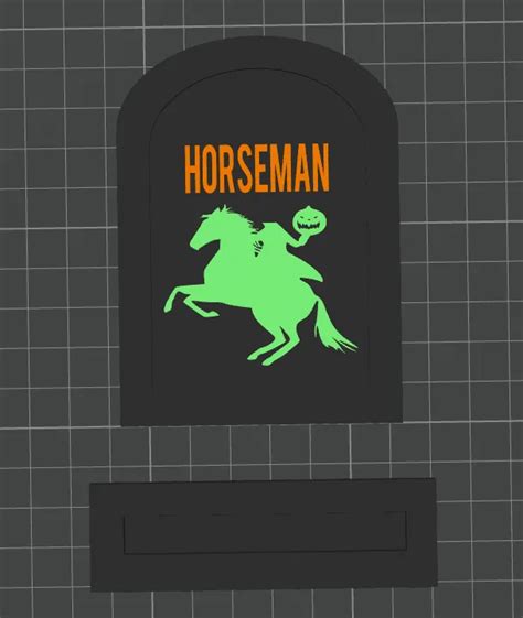 Headless Horseman Tombstone By Raven Makerworld