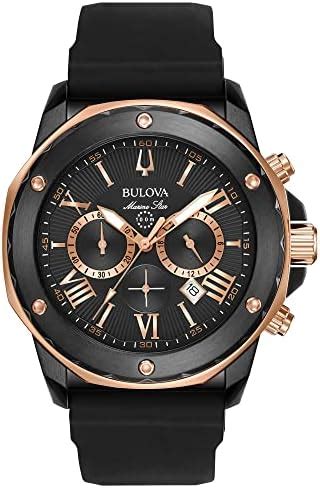 Bulova Marine Star Series A Reloj Cron Grafo De Cuarzo Para Hombre