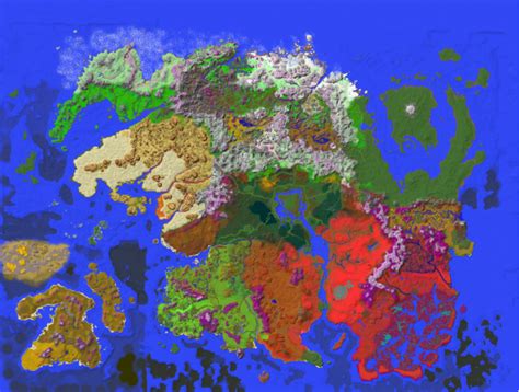 Tamriel Minecraft Map