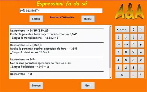 Risolvere Espressioni Algebriche Matematiche Online Gratis