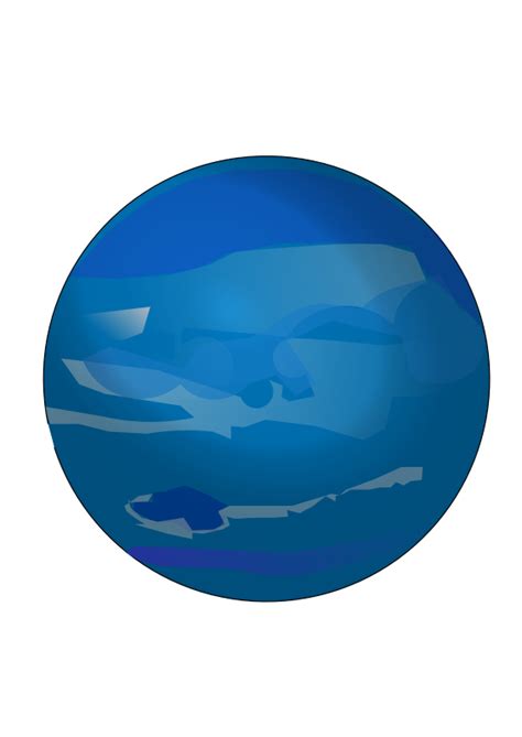 neptune planet - Openclipart