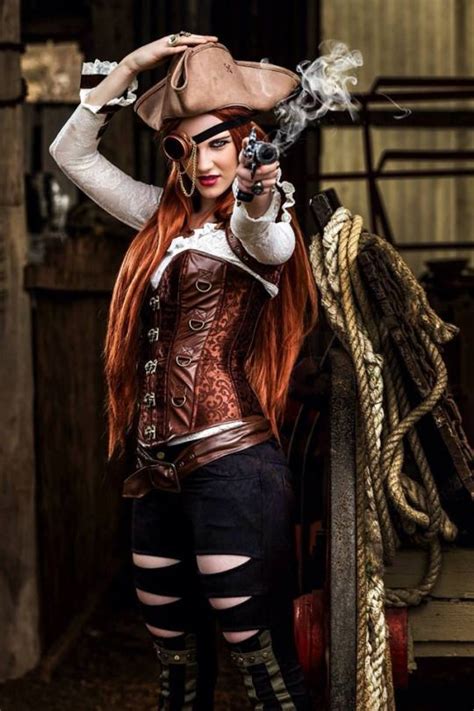 Steampunkopath Steampunk Pirate Steampunk Girl Steampunk Women