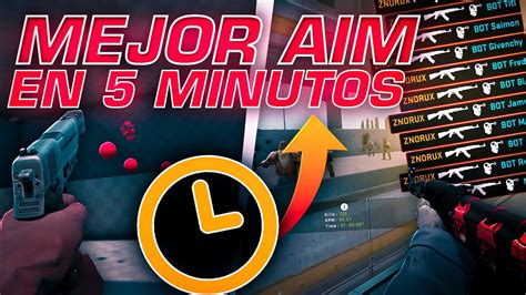 Esta RUTINA Puede MEJORAR TU AIM En 5 MINUTOS CS GO YouTube