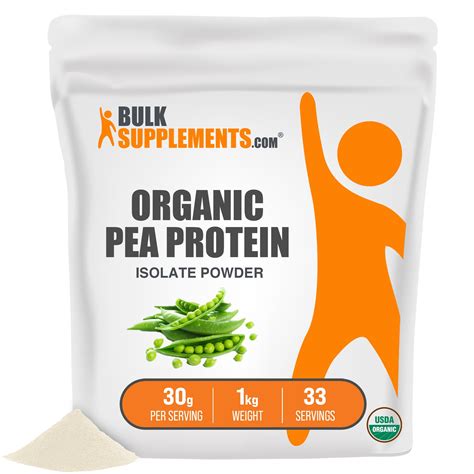 Organic Pea Protein Isolate Powder 30g Vegan