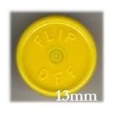 Yellow West 13mm Flip Off Vial Seals Bag Of 1000