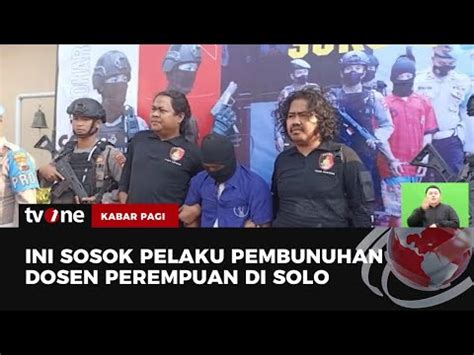 Pelaku Pembunuhan Dosen UIN Surakarta Ditangkap TvOne