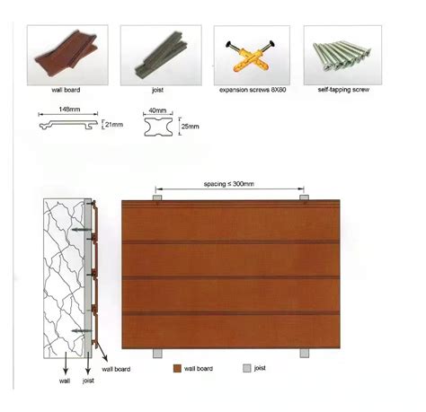 China Embossed Wood Plastic Exterior Waterproof Wall Cladding Exterior