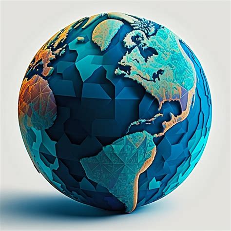 Premium Ai Image Earth In Shape Heart Shaped Earth Heart Shaped Globe