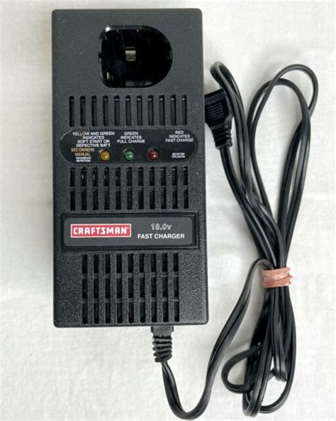 Craftsman 18v Fast Battery Charger Dual Charge Rate 981831 002 For Sale Online Ebay