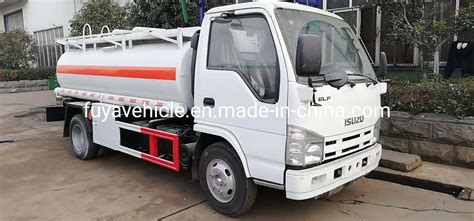 Japanese Brand Isuz 5000 Liters 5 Cbm 7000 Liters Fuel Tanker Truck For