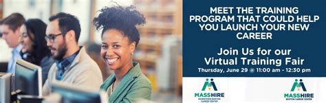 Virtual Training Fair Masshire Downtown Boston Career Center