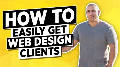 How To Easily Get Web Design Clients Step By Step YouTube