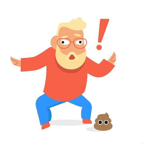 Funny Guy Illustration In Illustrator Eps Svg  Png Download