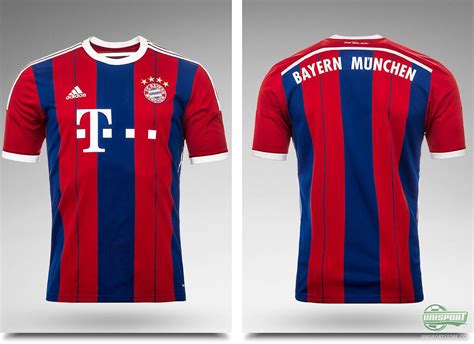 Adidas Bring Back The Blue In Bayern Munichs New Home Shirt