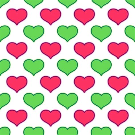 Seamless Heart Pattern Stock Vector Image By Ihor Seamless 2743083