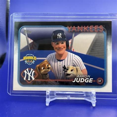 2024 Topps Update AARON JUDGE Paw Patrol SP PP 2 New York Yankees